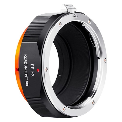 Adapter bagnetowy Canon EF [obiektyw] – Fuji FX [body] K&F Concept PRO Fotoamigo.pl