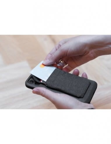 Peak Design Mobile Wallet Slim - Magnetyczny Portfel Płaski Do Telefonu - Grafitowy