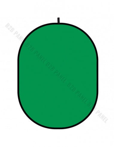 Blenda Tło 2w1 zielono niebieska GlareOne  150x200cm
