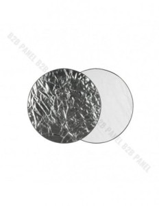 GlareOne Blenda 2w1 srebrno biała, 60cm