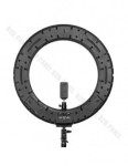GlareOne Lampa pierścieniowa Led 60W, 3000-6000K, AC / DC
