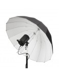 GlareOne Parasolka ORB biała 110 - głęboki parasol z dyfuzorem