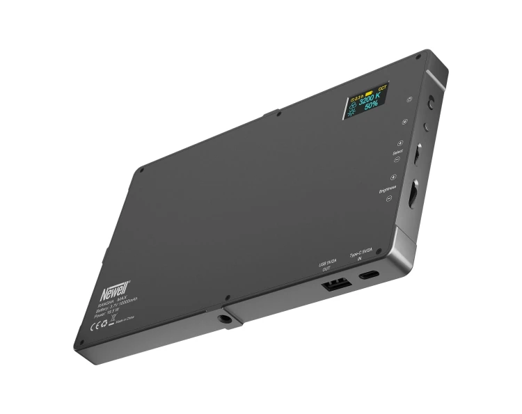 Lampa panel LED Newell RGB-W Rangha Max ładowana przez USB-C