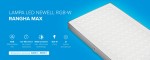 Lampa panel LED Newell RGB-W Rangha Max