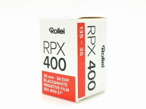 Film fotograficzny czarno-biały Rollei RPX 400 - 36 klatek