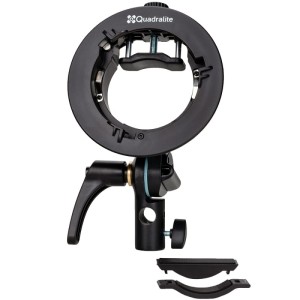 Godox S2-holder uchwyt z mocowaniem Bowens do lamp Reporter/V1