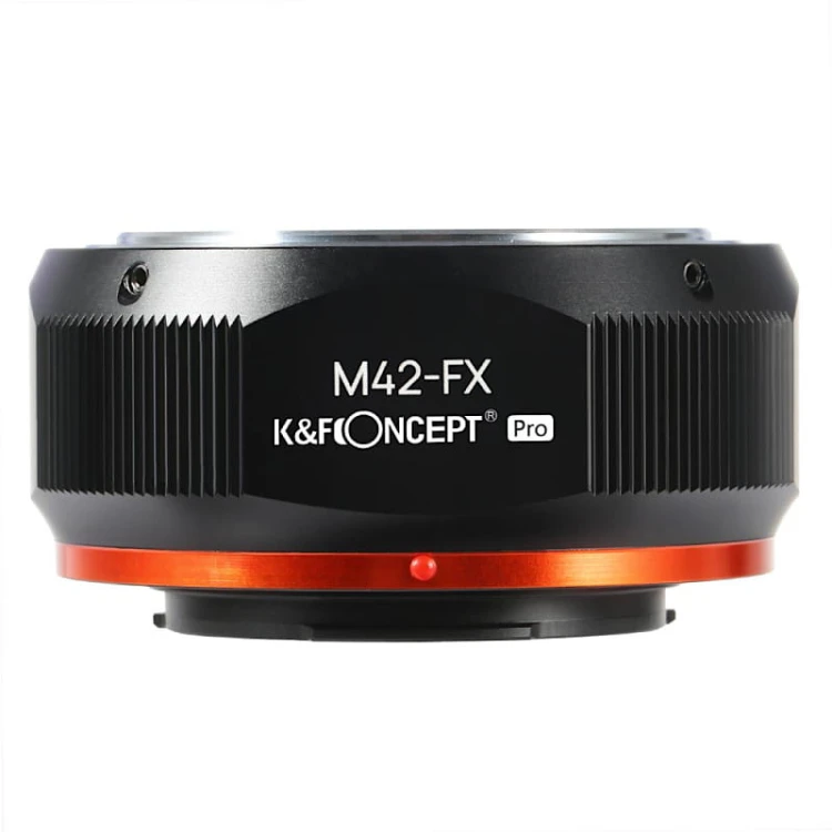 Adapter bagnetowy M42 [obiektyw] – Fuji FX [body] K&F Concept PRO