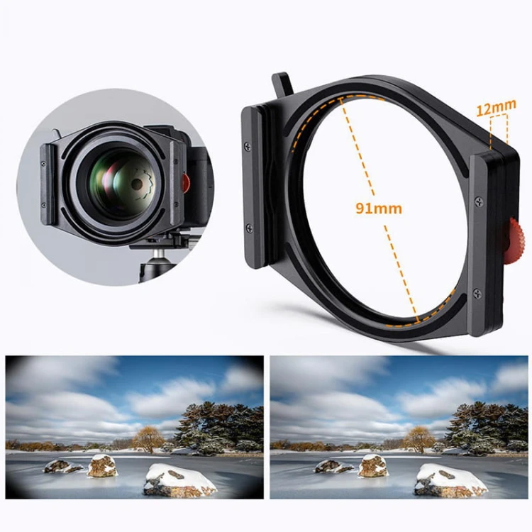 K&F Concept 100 PRO Basic - zestaw filtrów krajobrazowych z uchwytem 100mm