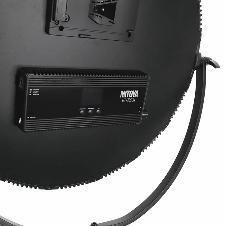 Okrągła lampa LED z dyfuzorem Mitoya Sun 70W
