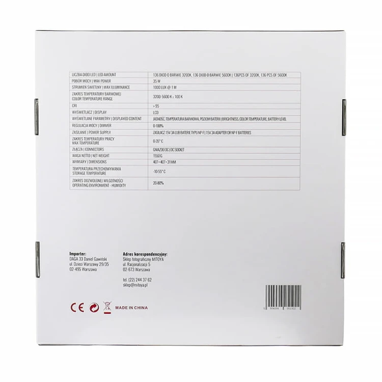 Okrągła lampa LED z dyfuzorem Mitoya Sun 35W