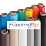 Tło fotograficzne granatowe polipropylenowe 270x500cm 2,7m x 5m na tulei kartonowej