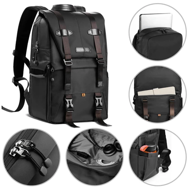 Plecak fotograficzny K&F Concept Classic Czarny