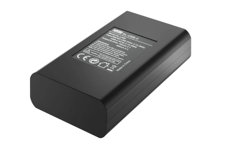 Zestaw ładowarka dwukanałowa Newell DL-USB-C i dwa akumulatory LP-E6 do Canon