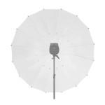 Parasolka transparentna rozpraszająca biała 152cm