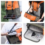 Plecak fotograficzny K&F Concept BETA [pomarańczowo-zielony]