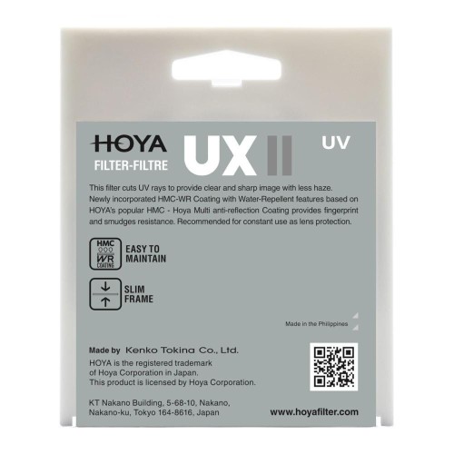 Filtr UV 58mm Hoya UX II