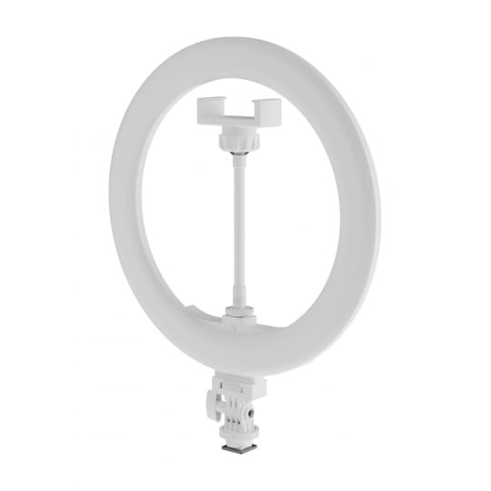 Lampa pierścieniowa LED Newell RL-10A Arctic White + statyw 43cm