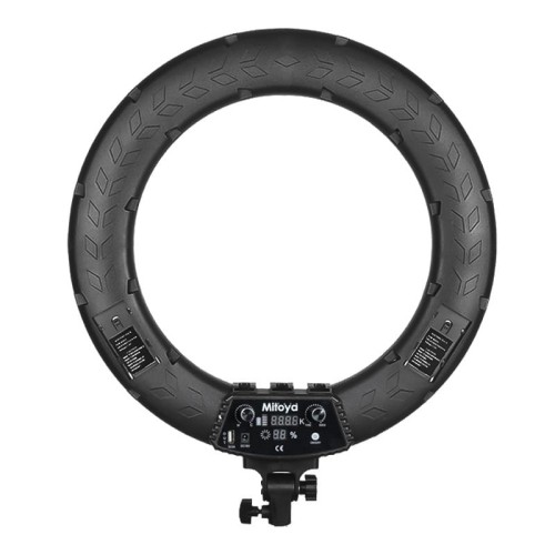 Lampa pierścieniowa Mitoya LED RL-480L z regulacją mocy i temperatury barwowej + statyw 260cm