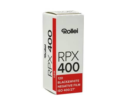 Film fotograficzny czarno-biały Rollei RPX 400/120 (średni format)