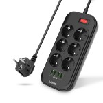 Listwa zasilająca Ldnio SE6403 z ładowarką USB