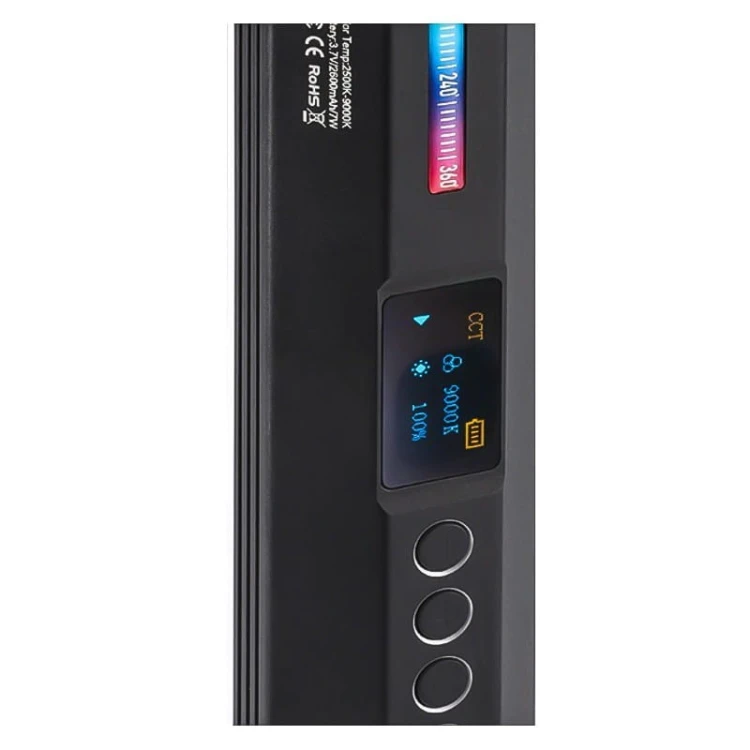 Lampa LED tuba Ulanzi VL110 2500-9000K + RGB