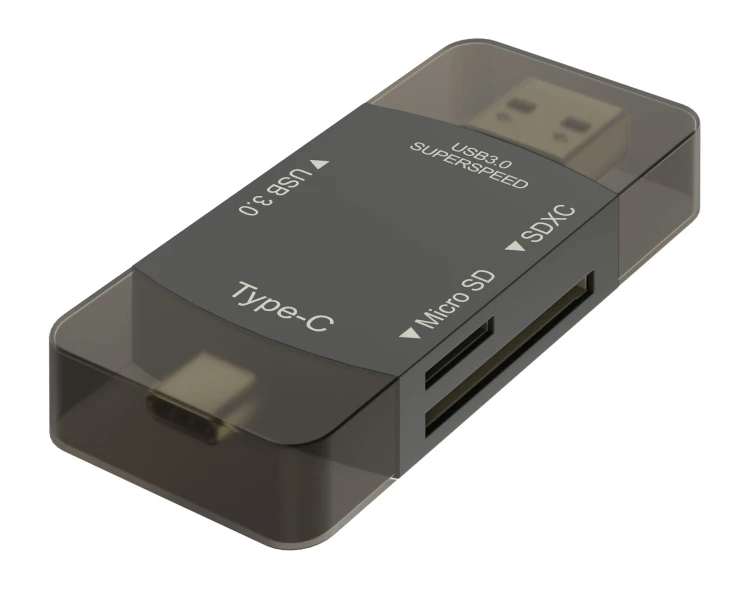 Czytnik kart pamięci Newell Hub USB OTG 3 w 1