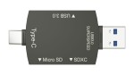 Czytnik kart pamięci Newell Hub USB OTG 3 w 1