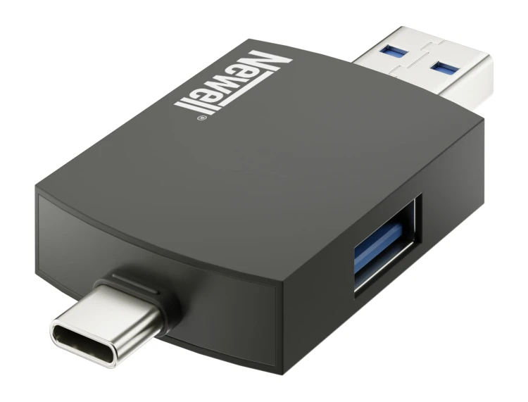 Czytnik kart pamięci Newell Hub USB OTG 3 w 1