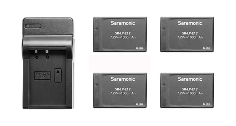 Zestaw do bezprzewodowej transmisji dźwięku Saramonic VmicLink5 (RX + TX + TX + TX
