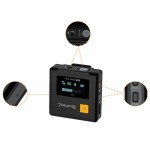 Zestaw mikrofonów bezprzewodowych 7Ryms Iray DW20 PRO (mini jack 3,5mm)