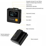 Zestaw mikrofonów bezprzewodowych 7Ryms Iray DW20 PRO (mini jack 3,5mm)