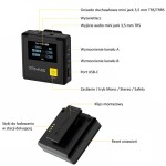Zestaw mikrofonów bezprzewodowych 7Ryms Iray DW20 PRO (mini jack 3,5mm)