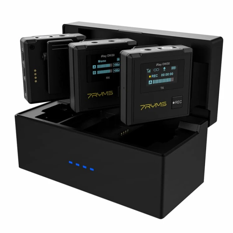 Zestaw mikrofonów bezprzewodowych 7Ryms Iray DW30 (mini jack 3,5mm)