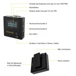 Zestaw mikrofonów bezprzewodowych 7Ryms Iray DW30 (mini jack 3,5mm)