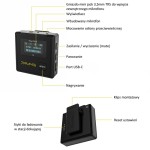 Zestaw mikrofonów bezprzewodowych 7Ryms Iray DW30 (mini jack 3,5mm)