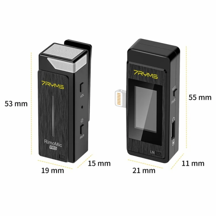Zestaw mikrofonów bezprzewodowych 7Ryms Rimomic PRO ( Iphone/Ipad )