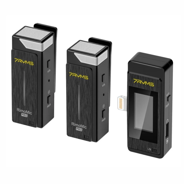 Zestaw mikrofonów bezprzewodowych 7Ryms Rimomic PRO ( Iphone/Ipad )