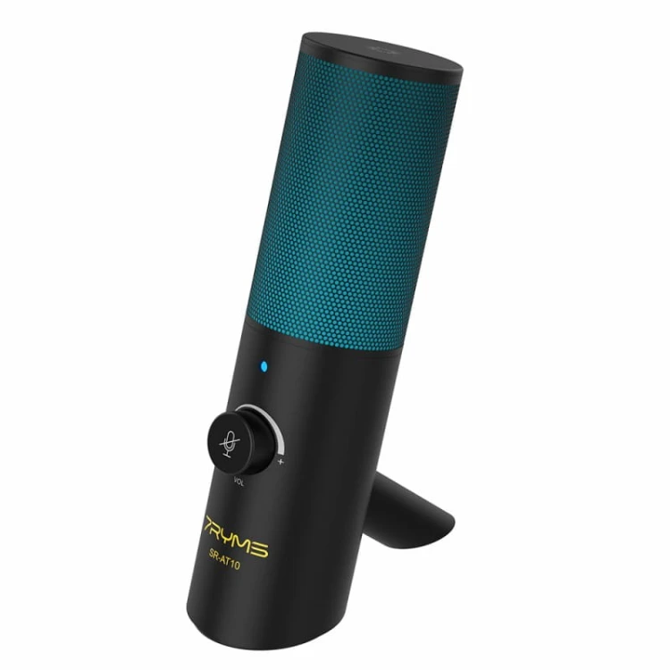 Mikrofon pojemnościowy 7Ryms SR-AT10 ( USB-C/USB-A ) czarny