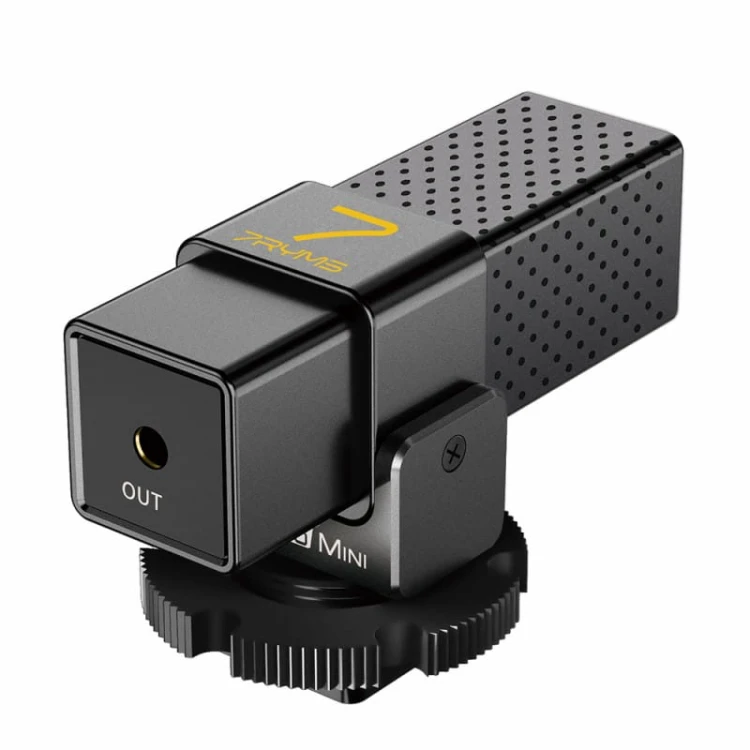 Mikrofon pojemnościowy na stopkę aparatu 7RYMS MINBO MINI mini jack 3,5mm