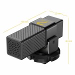 Mikrofon pojemnościowy na stopkę aparatu 7RYMS MINBO MINI mini jack 3,5mm