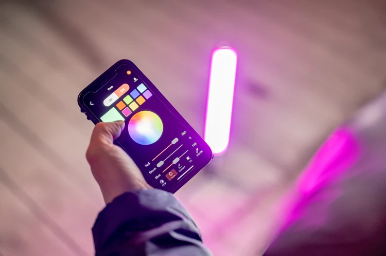 Lampa miecz LED Sirui T60 - RGB, WB (2500 K - 8000 K)