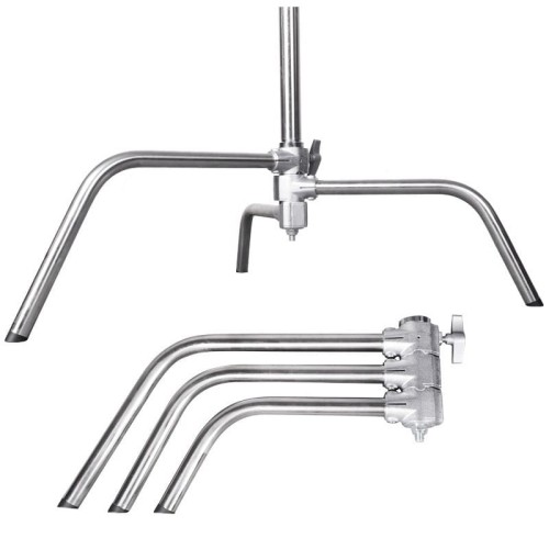 Statyw oświetleniowy Freepower C-stand chromowany 330cm