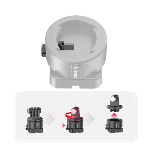 Magnetyczna szybkozłączka zatrzaskowa Ulanzi do kamer sportowych Gopro