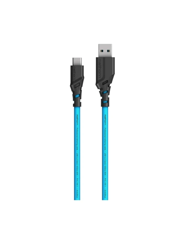 Kabel do tetheringu Mathorn MTC-500 5m USB A-C ArcticBlue do Canon R5 R6 Sony A7III A7IV