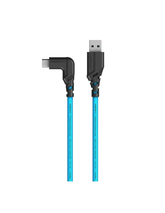 Kabel do tetheringu Mathorn MTC-501 5m USB A - USB C90 ArcticBlue