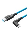 Kabel do tetheringu Mathorn MTC-501 5m USB A - USB C90 ArcticBlue