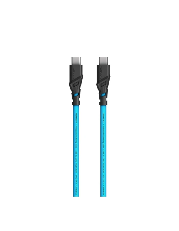 Kabel do tetheringu Mathorn MTC-510 5m USB C - USB C ArcticBlue
