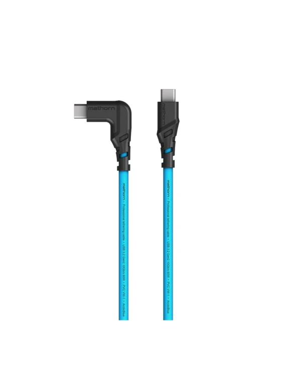 Kabel do tetheringu Mathorn MTC-511 5m USB C - USB C90 ArcticBlue