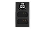 Ładowarka dwukanałowa Newell DL-USB-C do akumulatorów DMW-BLJ31 Panasonic S1