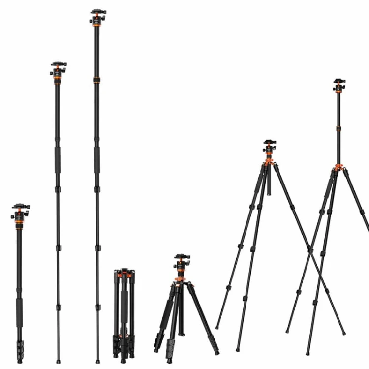 Statyw fotograficzny 170cm K&F Concept K254A3 + BH-28L